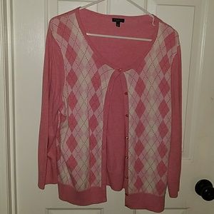 Talbots XL sweater jacket cardigan